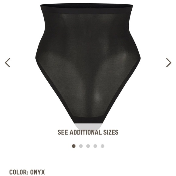 SKIMS Sheer Sculpt High Waisted Thong - Picture 3 of 10
